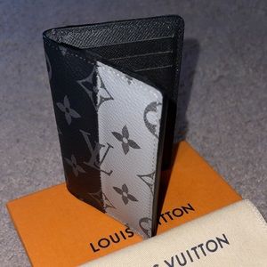 LV Monogram Eclipse Split Pocket Organizer